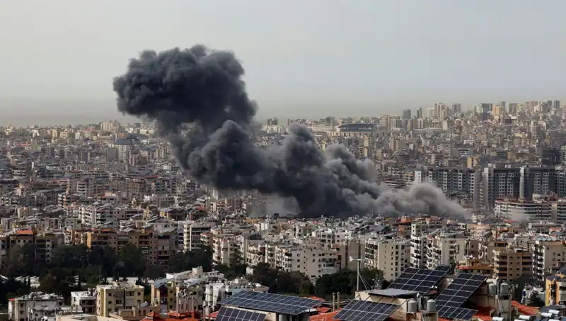 Beyrut'un Güneyi: İsrail Ordusu Hava Saldırısıyla Dikkat Çekti