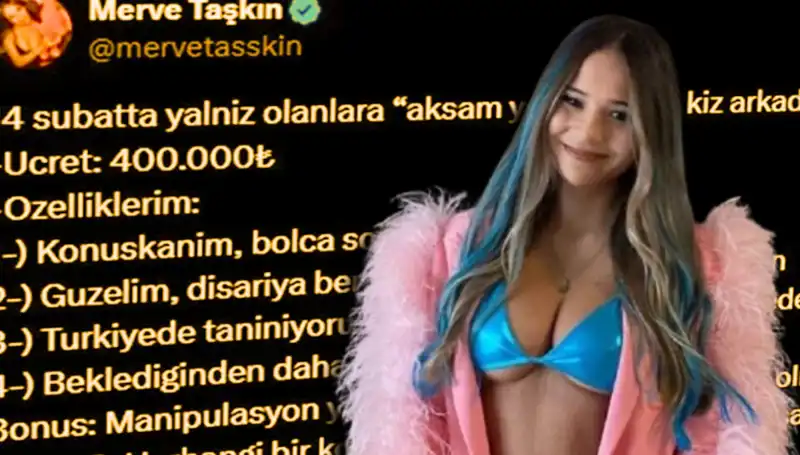Merve Taşkın’ın 400 Bin Liralık Akşam Yemeği İsteği Mahkemeye Taşındı!
