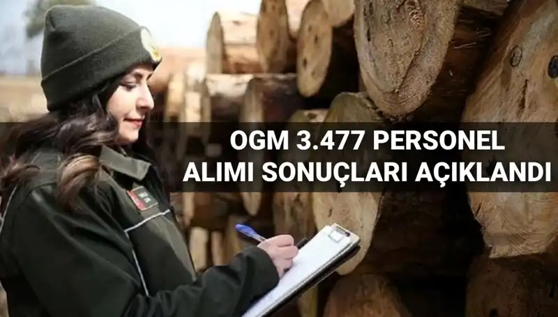 OGM 2025 Personel Alımı Sonuçları Açıklandı! Şoför ve Temizlik Elemanı İçin Süreç Başlıyor