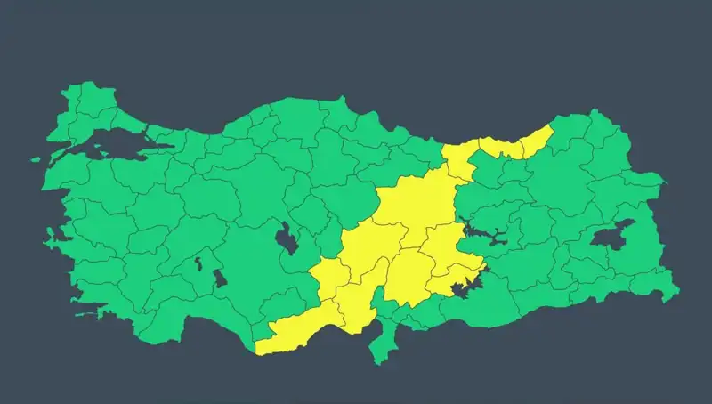 11 İlde Şiddetli Sağanak ve Fırtına Uyarısı Geliyor!