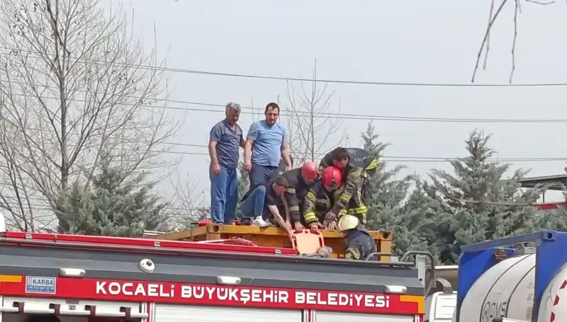 TIR Tankına Düşen Tehlikeli Madde, Sıcak Saatler Yaşattı!