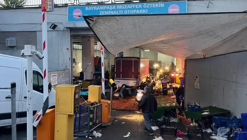 Biber Gazı Pazar Yerini Kargaşaya Sürükledi: Olayın Detayları