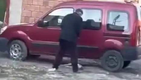 Sokak Ortasında Köpeğe Uygulanan Şiddet Şok Etti, Hayvanseverler İsyan Etti!