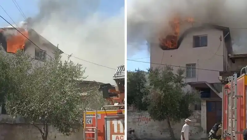Hatay'da Korkutan Yangın: Üç Yaşındaki Çocuk Hastanelik Oldu