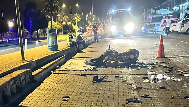 Alanya'da Meydana Gelen Motosiklet Kazası, Acı Sonuçlar Doğurdu