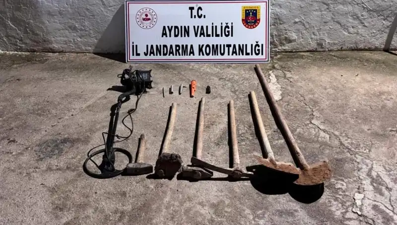 Aydın’da Kaçak Kazı: Suçüstü Yakalanan Şüphelilerin Şok İfadesi