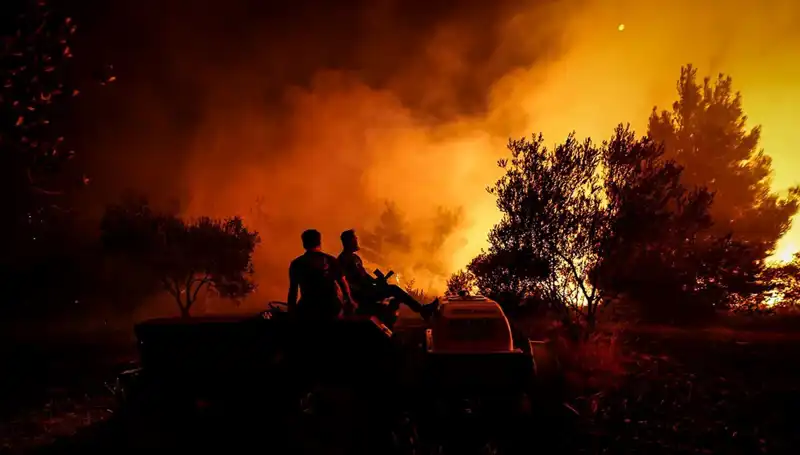 Çanakkale'de Faciaya Yol Açan Orman Yangını: 785 Kişi Tahliye Edildi