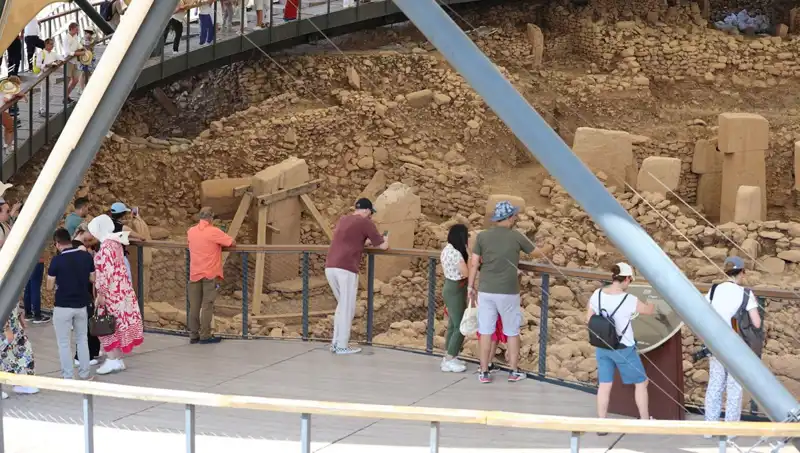 Tarihin Sıfır Noktası Göbeklitepe'de Ziyaretçi Akını