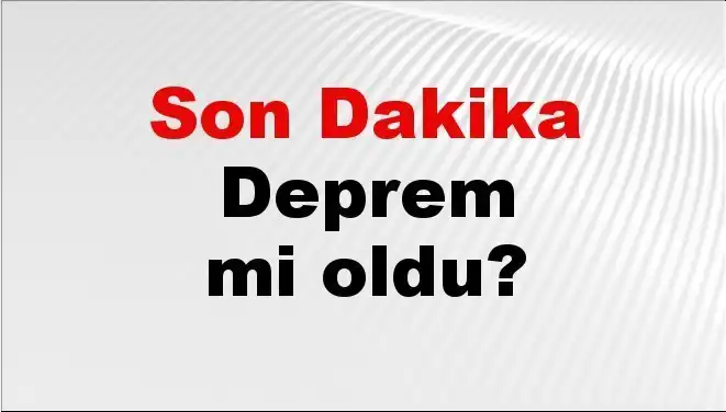 Muğla'da Son Dakika Deprem Gelişmeleri: Neler Oluyor?