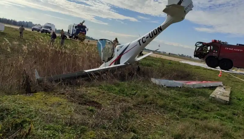 Bursa'da Yaşanan Uçak Kazasında İki Pilot Hayatını Kaybetti